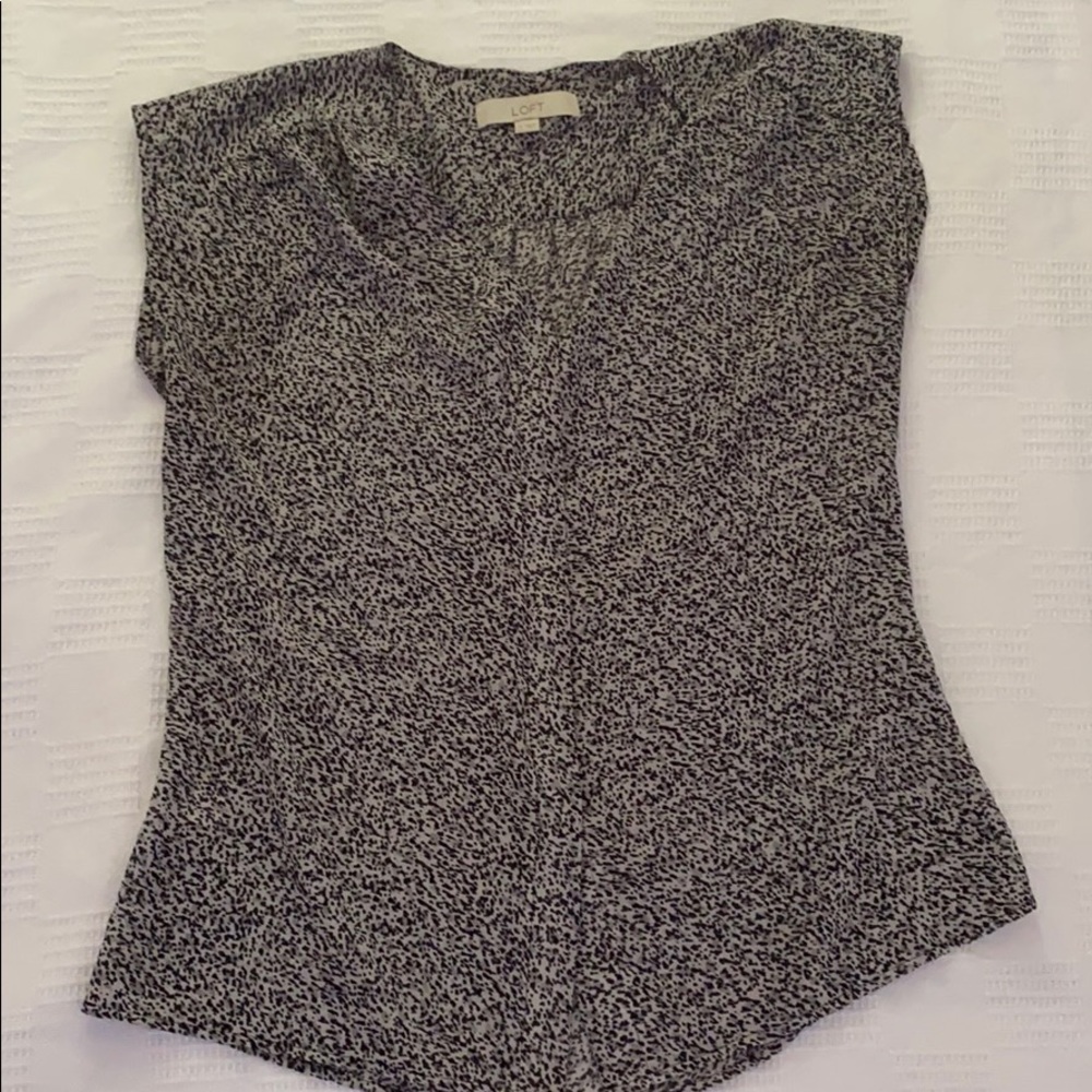 LOFT V-neck Blouse